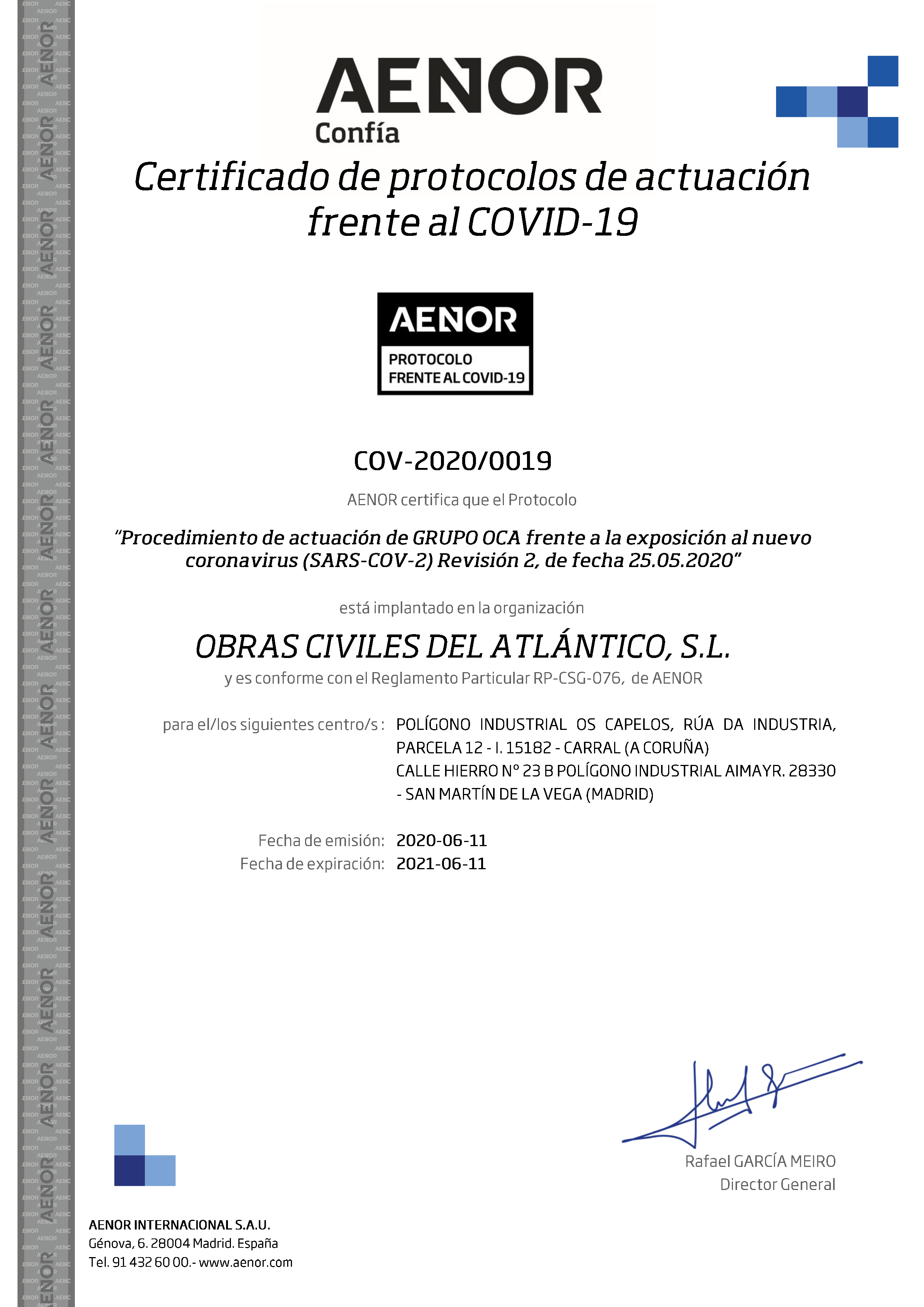 OBRAS CIVILES DEL ATLANTICO COVID
